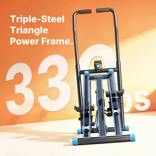 Stair Stepper with Handlebar,330LBS Capacity